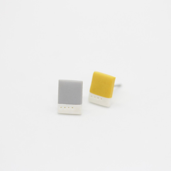 迷你純色色票耳環套組-MINI PANTONE COLOR Earrings Set個性文青 第4張的照片