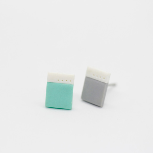 迷你純色色票耳環套組-MINI PANTONE COLOR Earrings Set個性文青 第5張的照片