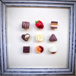 チョコレートミニピアス-バレンタインデーの誕生日記念日のセット 3枚目の画像