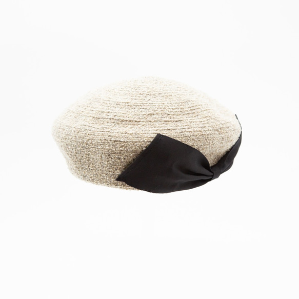 珠皮呢羊毛貝雷帽 (20AWN-002R) 第2張的照片