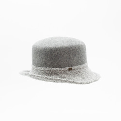 拋光羊毛 x 羊毛珠皮布列塔尼帽 (20AWN-021R) 第1張的照片