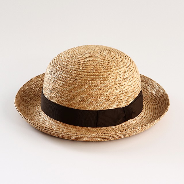 cathy hat 変形ハット　ダークブラウン Lace Ladies 帽子 ハット 変形ラウンドバケットハット