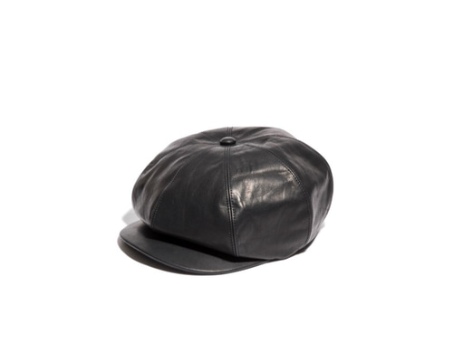 GAVIAL レザー ビッグ キャスケット 黒 日本製 GAVIAL レザー ビッグ キャスケット 黒 日本製 71RPNd7bWzL