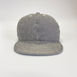17SSS-005 工作服中使用山核桃木牛仔布的複古風格帽子 第2張的照片