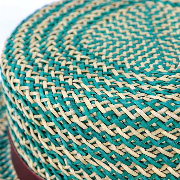 使用貴重的滯銷商品的船夫帽子 M 綠色 (18SSS-020) 第3張的照片