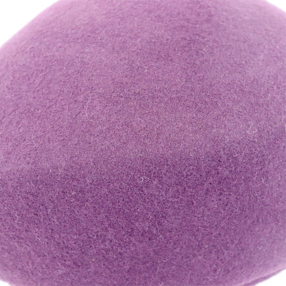 當代貝雷帽無邊帽紫色 (18AWN-002) 第3張的照片