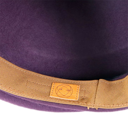 當代貝雷帽無邊帽紫色 (18AWN-002) 第4張的照片