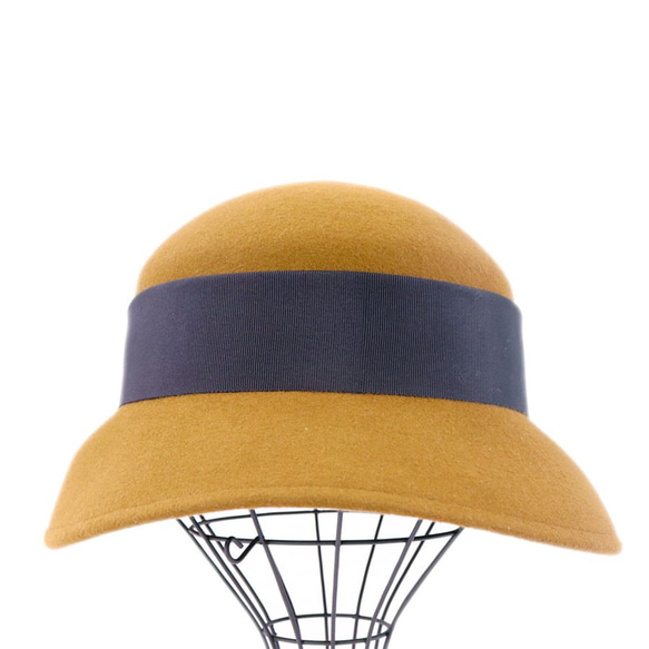 夏天很受歡迎的帽子，更新了冬天的規格！羊毛蛤蜊帽紫色(18AWN-004) 第2張的照片