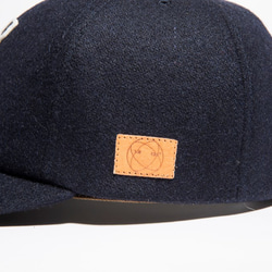 [降價] 使用純國產羊毛的經典棒球帽駝色 (16AWS-006) 第8張的照片
