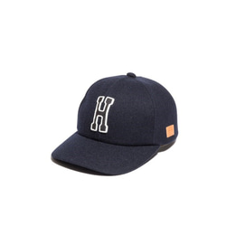 【降價】經典棒球帽黑色使用純國產羊毛（16AWS-006） 第4張的照片