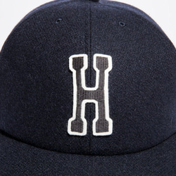 【降價】經典棒球帽黑色使用純國產羊毛（16AWS-006） 第5張的照片