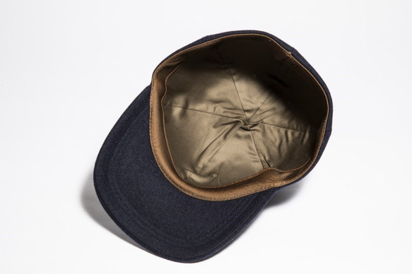 【降價】經典棒球帽黑色使用純國產羊毛（16AWS-006） 第6張的照片