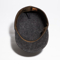 [降價]由一件氈製成的簡單的低帽海軍L（16AWS-009） 第5張的照片