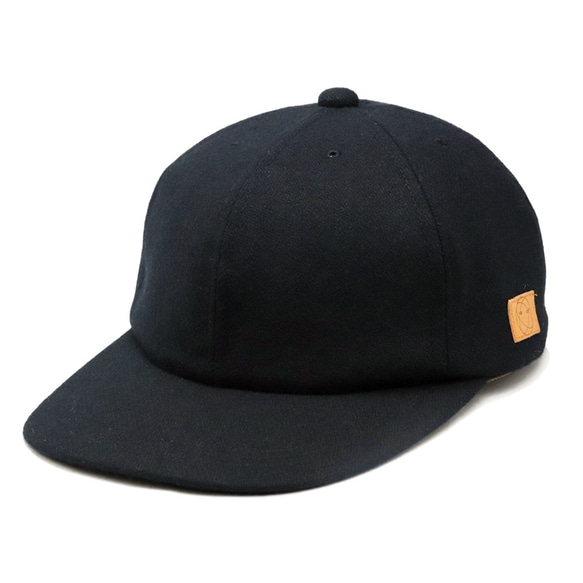 [降價] 棒球帽黑色，材質和輪廓都很漂亮（16AWS-012） 第1張的照片