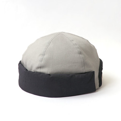 棉卷帽灰色 (20SSS-006_GRY) 第3張的照片