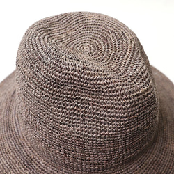 [限量] 拉菲草折疊帽灰色 (20SSS-005_GRY) 第6張的照片