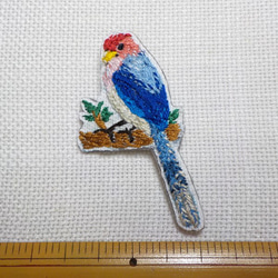 鳥☆彡 toridori刺繍ブローチ　017 1枚目の画像