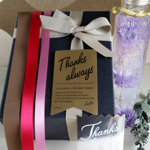 ハーバリウムとドライフラワーボトルのアレンジ・ローズセット3♬ ハー  