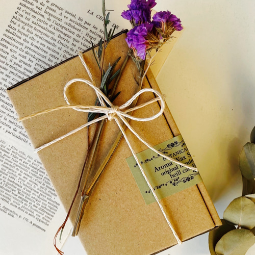 人気の爽やかフルーツミックスのガーランド！9種類のドライフラワー