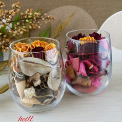 小さな、小さな可愛い贈り物 ハーバリウム・アロマディフューザー お