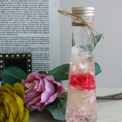 フローラル・ピンクのバラの香り　3種より1本　ハーバリウム♬ 4枚目の画像