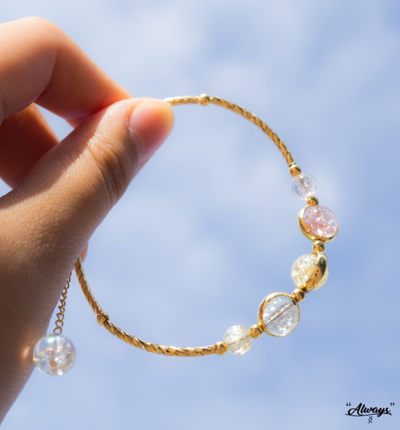 True Color Bracelet, 彩色,14K包金屬 第5張的照片