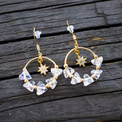 Your Light,14K包金,耳環,耳夾,星星 第1張的照片