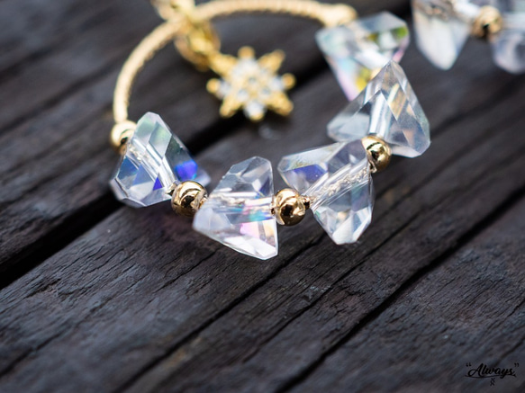 Your Light,14K包金,耳環,耳夾,星星 第4張的照片