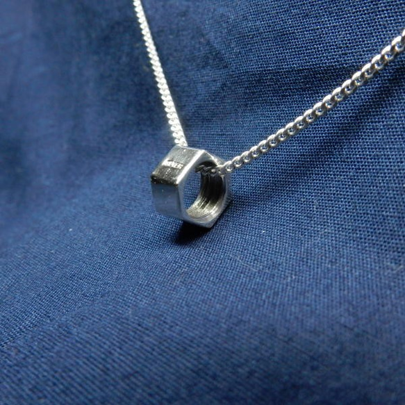 SILVER925 六角ナットのペンダント ネックレス・ペンダント