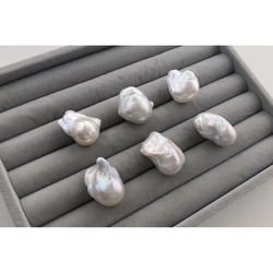 特集掲載　淡水バロックパール 大粒 ネックレス 【386】 4枚目の画像