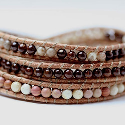 Brown beads Bracelet 3枚目の画像