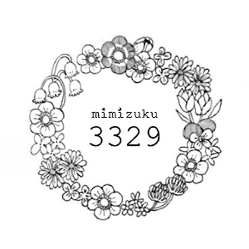 akkiさまオーダー作品 ピアス（フープ） 3329-mimizuku 通販｜Creema 