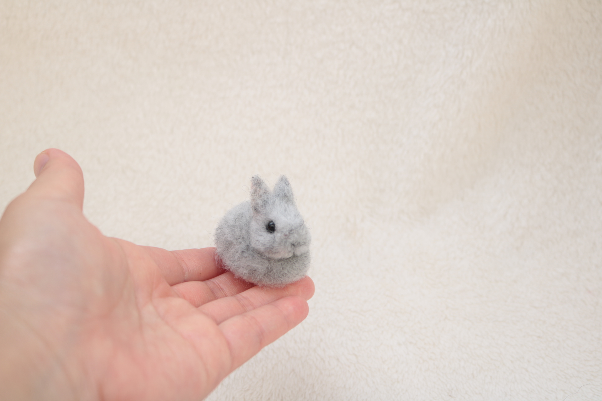 羊毛フェルト 犬・猫・ウサギ・チンチラ(小動物) 指せる
