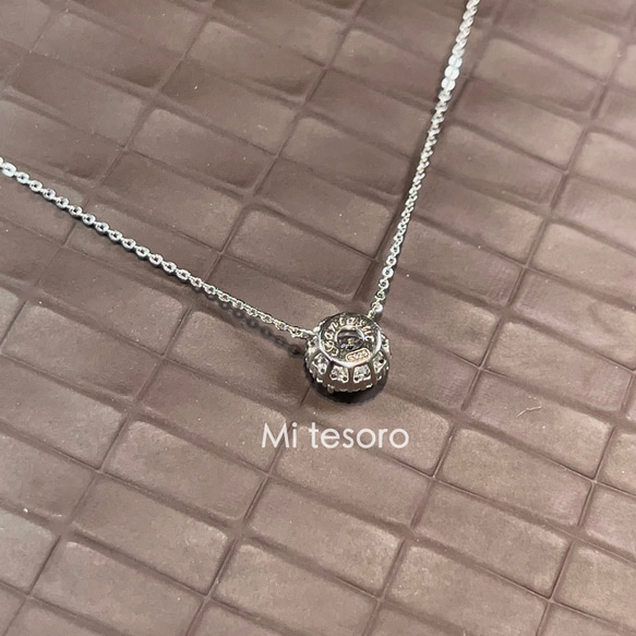 Mi Tesoro 一克拉鋯石項鍊-925銀 ネックレス 第5張的照片