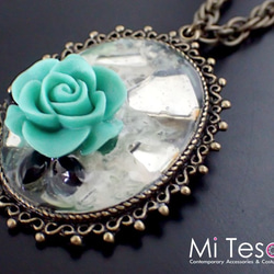 Mi Tesoro 反射美麗的妳墜鍊 Beauty You Necklace-Green 第2張的照片