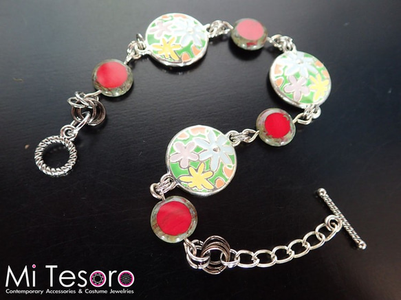 Mi Tesoro 花花世界手鍊 Flowers-R Bracelet 第2張的照片