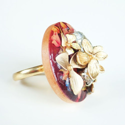 Mi Tesoro 指式雋永-濃情蜜意可調式戒指 Flower Adjustable Ring 第3張的照片