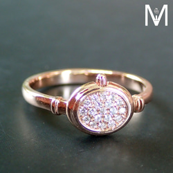 Mi Tesoro  ダイヤモンド指輪 指屬於妳的時間 14K Rose Gold Times Woman's Ring 第2張的照片