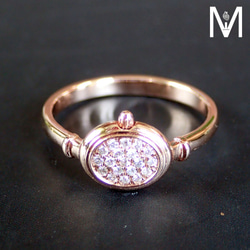 Mi Tesoro  ダイヤモンド指輪 指屬於妳的時間 14K Rose Gold Times Woman's Ring 第3張的照片
