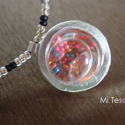 Mi Tesoro 小星球墜鍊 Little ELF Leather 925 Silver Necklace 第1張的照片