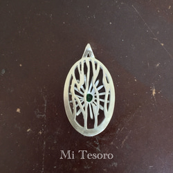 Mi Tesoro 翠夏925銀墜子 Emerald Summer Pendant 第3張的照片