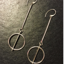 Mi Tesoro 串連-勾式耳環 925 silver Link Earrings 第1張的照片