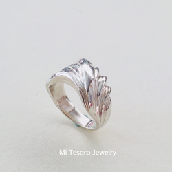 Mi Tesoro シルバー925浪花指輪 waving ring 925銀海浪戒指 第4張的照片