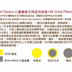 Mi Tesoro あおスピネル-ミニネックレス 深藍色尖晶石 14K玫瑰金迷你項鍊 第9張的照片