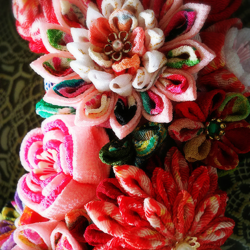 専用☆つまみ細工フラワーリース 専用☆つまみ細工フラワーリース 【公式通販】