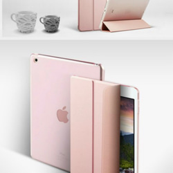 iPad ソフトTPUサイドエッジふちが柔らかいタイプ半透明バックケース/一体型 7枚目の画像