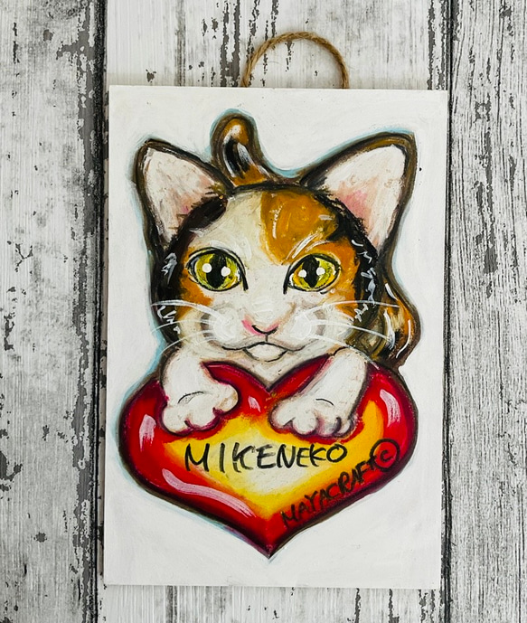 【絵画】三毛猫 三毛猫」 by TAKA｜Artmeter｜暮らしを彩るアートが、きっと見つかる