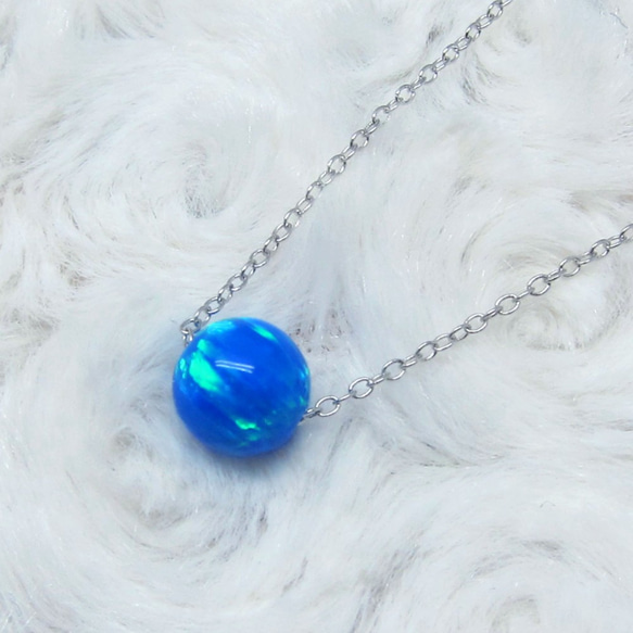 925 Silver Clavicle Planet Pendant Platinum-Clad Necklace 10枚目の画像