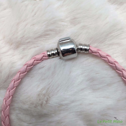 Xmas Party Queen Fishtail Braided Leather Cord Bracelet 6枚目の画像