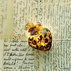 Diffuser Necklace Fashion Love Leopard Print 1枚目の画像